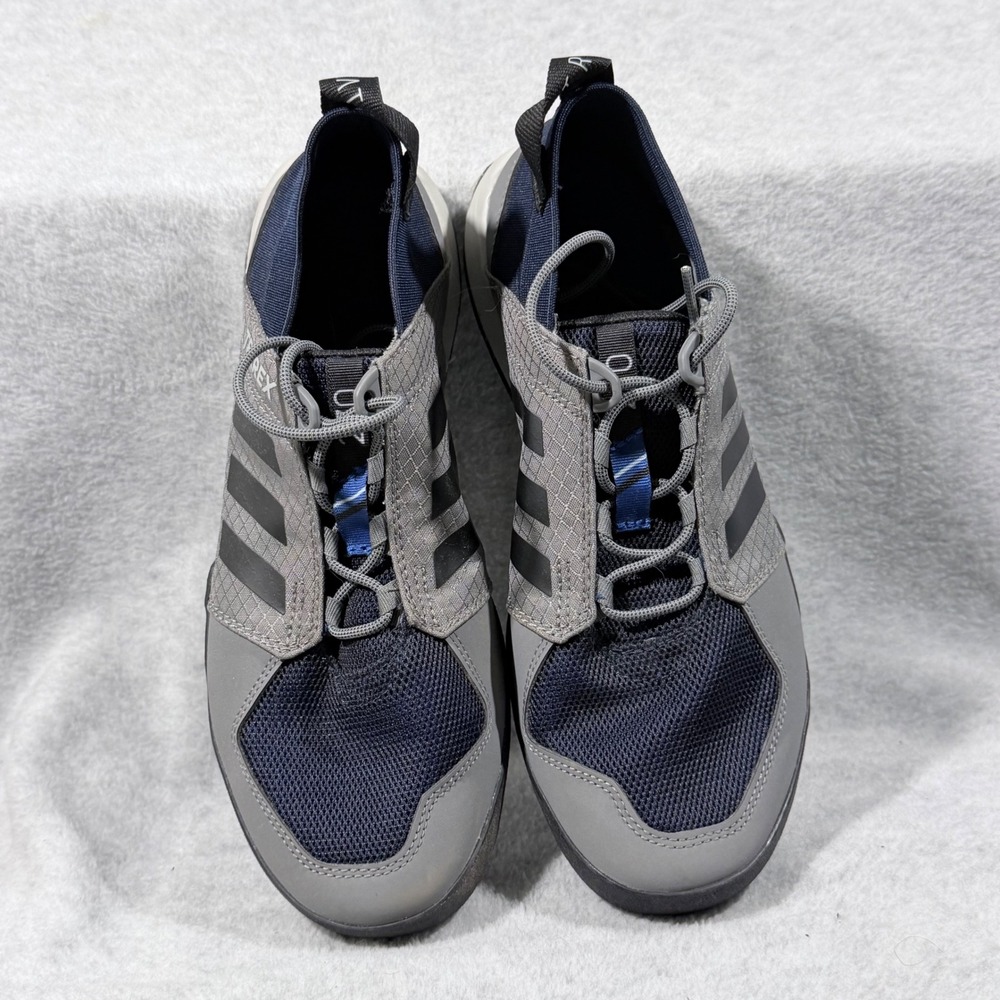 Adidas Terrex Voyager 21 H.RDY Mens 8 Grey Navy Blue‎ New Trail Shoes FX5122